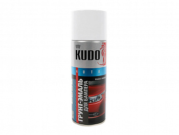 Краска для бампера черная "KUDO" (520мл)