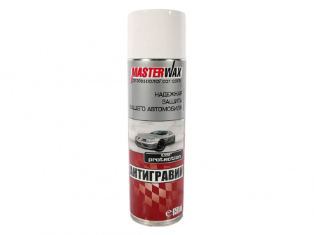 Мастика антигравий (650 мл) белая "MasterWAX"   аэрозоль