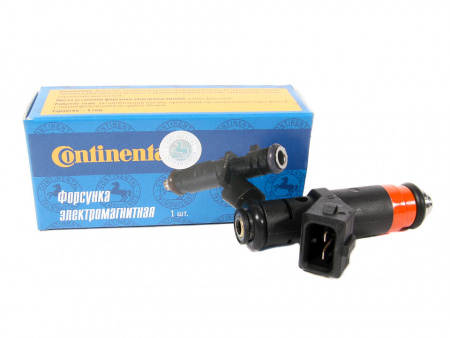 Форсунка ВАЗ 21214,2123 (оранжевая тонкая 20734) Continental (аналог Siemens)