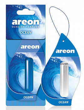 Ароматизатор подвесной гелевый "AREON" "LIQUID",5 мл Ocean