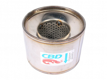 Пламегаситель коллекторный 1108057 (d110, L80)мм из нерж.стали "CBD"