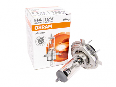 Лампа галоген H4  12/60/55W P43t "OSRAM"