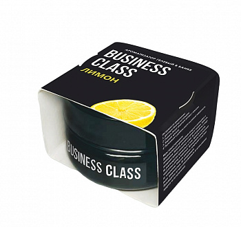 Ароматизатор банка гелевый "Business Class" Лимон