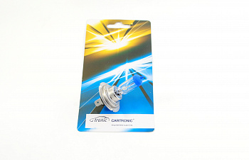 Лампа галоген H7 12/55W "CARTRONIC" +50%