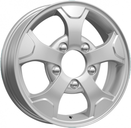 Диск колеса литой K&K 4x4 Сильвер 5*16/5*139,7 d98 ЕТ58 (KC657)