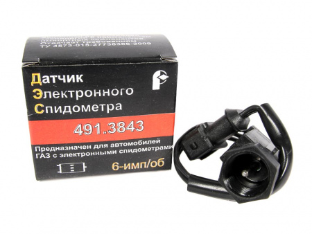 Датчик скорости 3302,3110,3310,УАЗ (разъём прямоугольный,6-ти импульсный) "РОМБ"