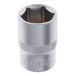 Головка 19мм  6 гранная "AV Steel"