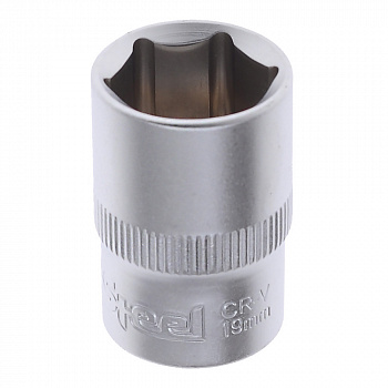Головка 19мм  6 гранная "AV Steel"