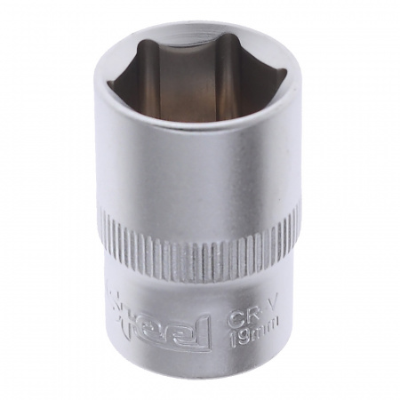 Головка 19мм  6 гранная "AV Steel"