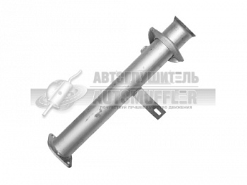 Труба-вставка 3302 405 дв.Евро-3 (заменитель катализатора) "Автоглушитель" 2 фланца