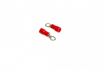 Клемма кольцевая изолированная  3.7мм 0.5-1.5кв.мм (красный) (НКи 1.5-3.5) "YADA"