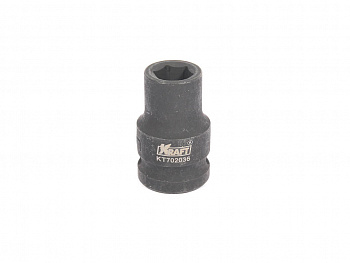Головка ударная 11мм 6 гранная 1/2" "KRAFT"