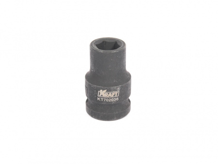 Головка ударная 11мм 6 гранная 1/2" "KRAFT"