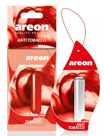 Ароматизатор подвесной гелевый "AREON" "LIQUID",5 мл Antitobacco