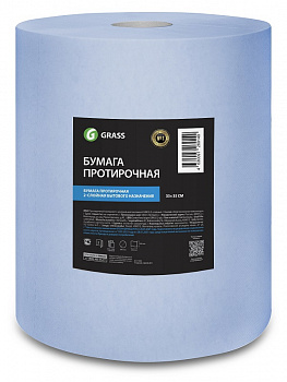 Бумага протирочная 2-х слойная, 1000 отрывов  (33х35 см) "GRASS"