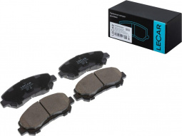 Колодки тормозные Передние, сист. Akebono / Nissan Qashqai 06-, X-Trail 07-