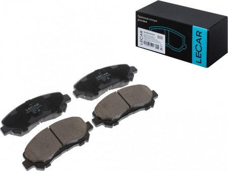 Колодки тормозные Передние, сист. Akebono / Nissan Qashqai 06-, X-Trail 07-