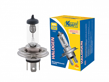 Лампа галоген H4 24/75/70W Р43t "KRAFT"