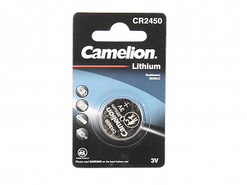Батарейка CR2450 3V литиевая CAMELION