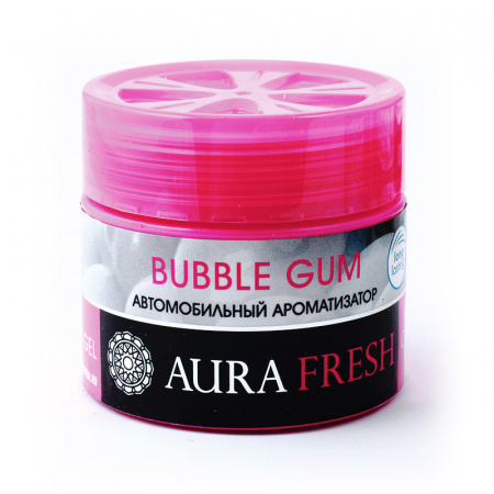 Ароматизатор на панель приборов "AURA FRESH CAR GEL Bubble Gum" (Бубль Гум)