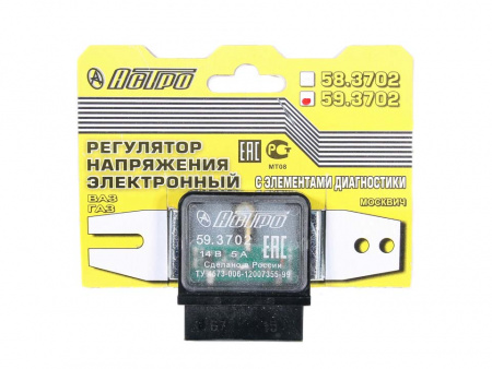 Реле регулятор напряжения 2101,02,03,06,2121 н/о "Астро" электронный  с индикатором