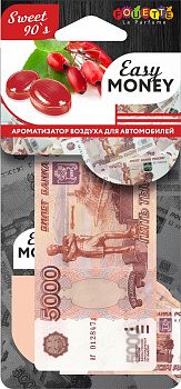 Ароматизатор подвесной "5000 рублей" "Easy Money" (Sweet 90`s)