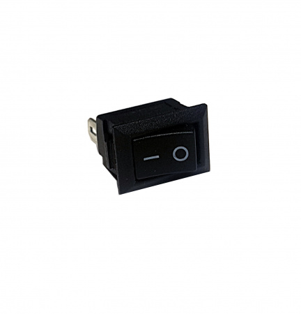 Клавиша 250V 3А Micro черная  (3конт.) ON-OFF "YADA"