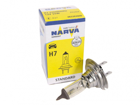 Лампа галоген H7 12/55W "Narva"