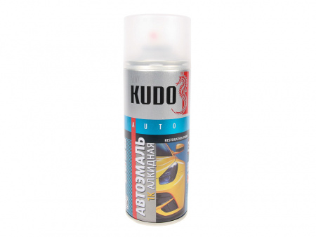 Краска аэрозольная 208 охра золотистая "KUDO" (520 мл)