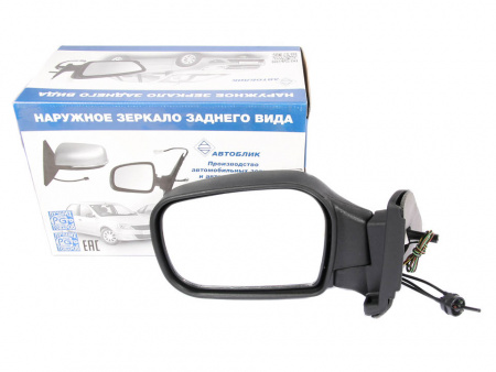 Зеркало боковое21214 левое (мех.привод,обогрев) "Автоблик 2"