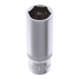 Головка  1/4" 13мм 6 гранная "AV Steel" высокая
