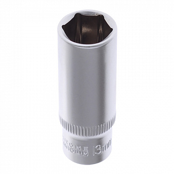 Головка  1/4" 13мм 6 гранная "AV Steel" высокая