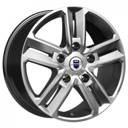 Диск колеса литой K&K Backfire Дарк Платинум 8*18/5*130 d71,6 ЕТ50 (KC763-10)