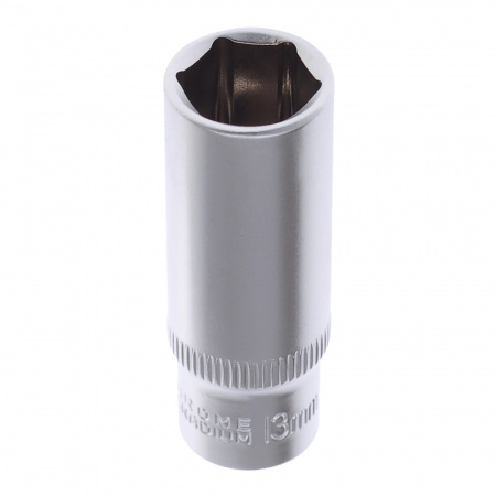 Головка  1/4" 13мм 6 гранная "AV Steel" высокая
