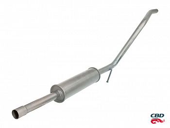 Резонатор  Logan, Sandero 1.4/1.6 "CBD" (нерж.) (6001547675 / 6001547674)