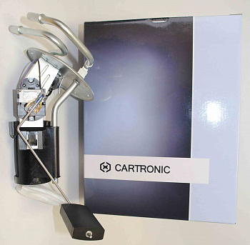 Бензонасос электрический (модуль в сборе) 21214 "CARTRONIC" (быстросъемное соединение, эл. панель)