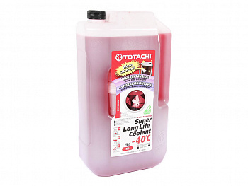 Антифриз красный  5кг TOTACHI SUPER LONG LIFE Coolant Red -40C