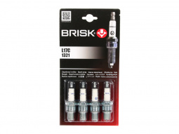 Свеча "BRISK" 406 дв. L17C "SUPER" (к-т 4шт)