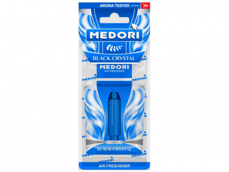 Ароматизатор подвесной гелевый "Medori" Черный лед
