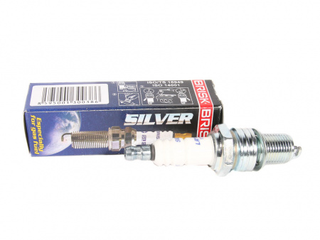 Свеча "BRISK" 406 дв. (ГАЗ-БЕНЗИН) LR17YS "SILVER" (к-т 4шт)