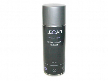 Смазка силиконовая (520 мл) (аэрозоль)"LECAR"