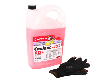 Антифриз красный  5кг G12+ TOTACHI NIRO Coolant Red -40C
