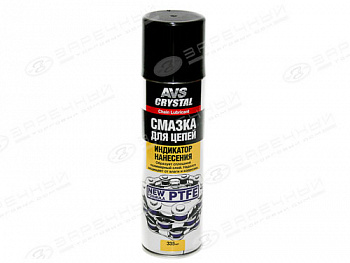 Смазка для цепей (335 мл) (аэрозоль)"AVS" AVK-180 (PTFE)