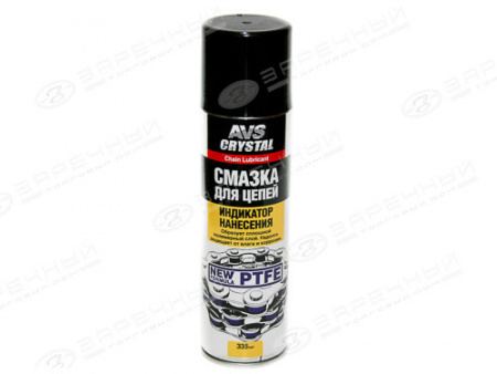 Смазка для цепей (335 мл) (аэрозоль)"AVS" AVK-180 (PTFE)
