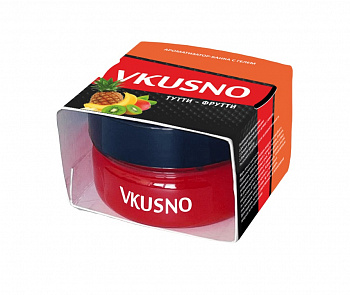 Ароматизатор банка гелевый "Vkusno" Тутти-Фрутти