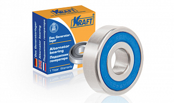 Подшипник генератора 2110 (180303) большой "KRAFT"