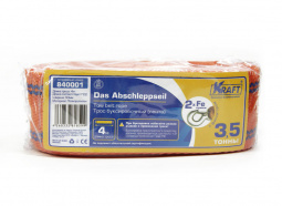 Трос буксировочный лента  3,5т (4м) "KRAFT" 2 крюка