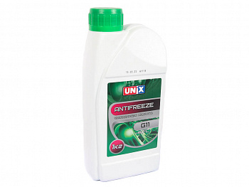 Антифриз зеленый  1кг G11 "UNIX"