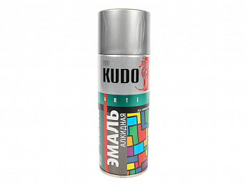Краска аэрозольная серая "KUDO" (520 мл)