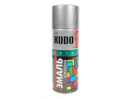 Краска аэрозольная серая "KUDO" (520 мл)